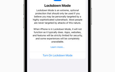 Apple launches a “lockdown” mode to protect the iPhone from attacks with Pegasus
